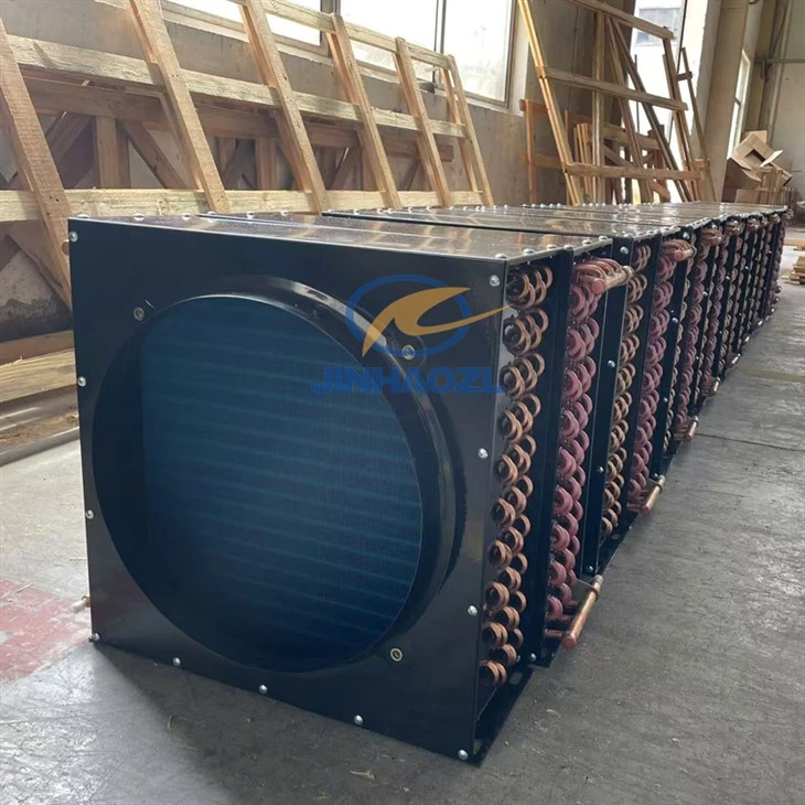 Green Compact Air-Cooled Condenser With Single Fan Motor | Efficient Refrigeration Cooling Solution best